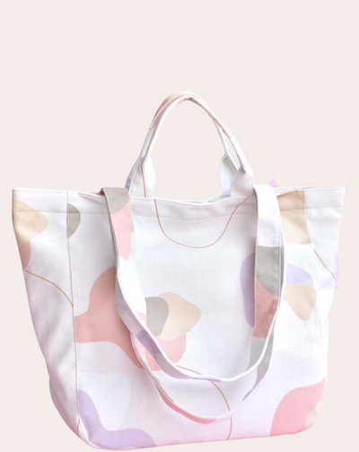 Keep Going Abstract Tote